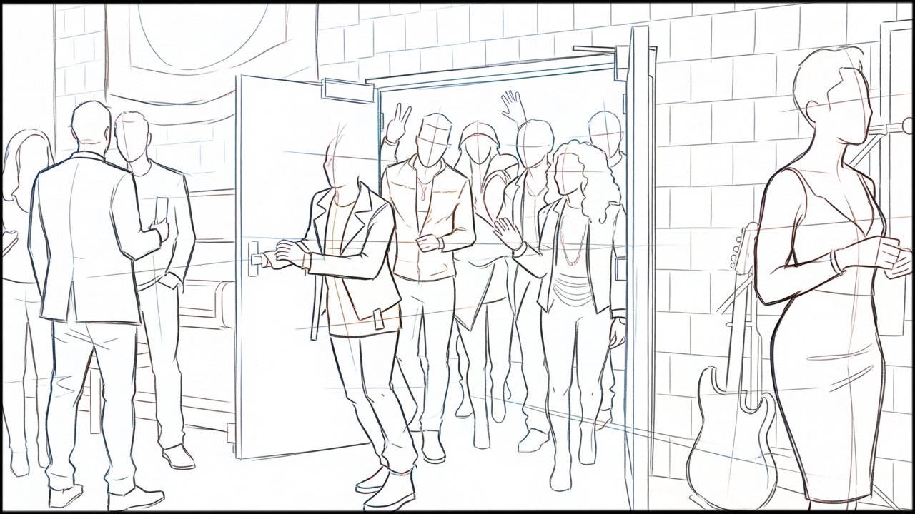 Roughs - storyboard frame 6 by Dakota Warren